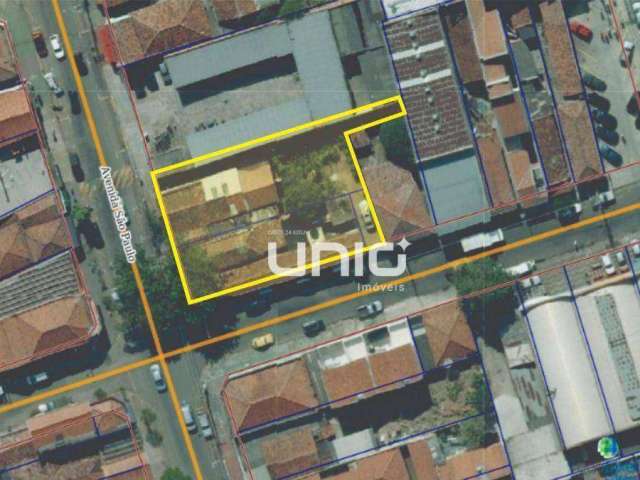 Terreno à venda, 710 m² por R$ 1.650.000,00 - Paulicéia - Piracicaba/SP