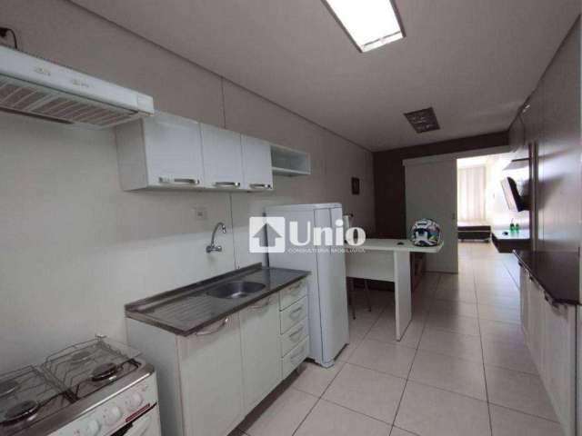 Kitnet com 1 dormitório para alugar, 34 m² por R$ 1.330,00/mês - Dois Córregos - Piracicaba/SP