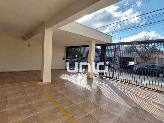 Casa com 3 dormitórios para alugar, 198 m² por R$ 3.443,00/mês - Vila Independência - Piracicaba/SP