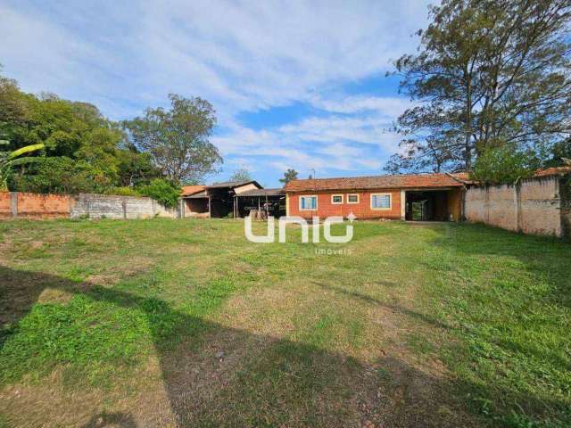 Rancho às margens do Rio Piracicaba com 2 dormitórios à venda, 190 m² por R$ 290.000 - Vale do Sol - Piracicaba/SP