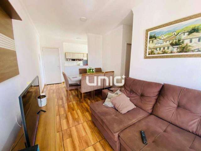 Apartamento com 2 dormitórios à venda, 53 m² por R$ 225.000,00 - Piracicamirim - Piracicaba/SP