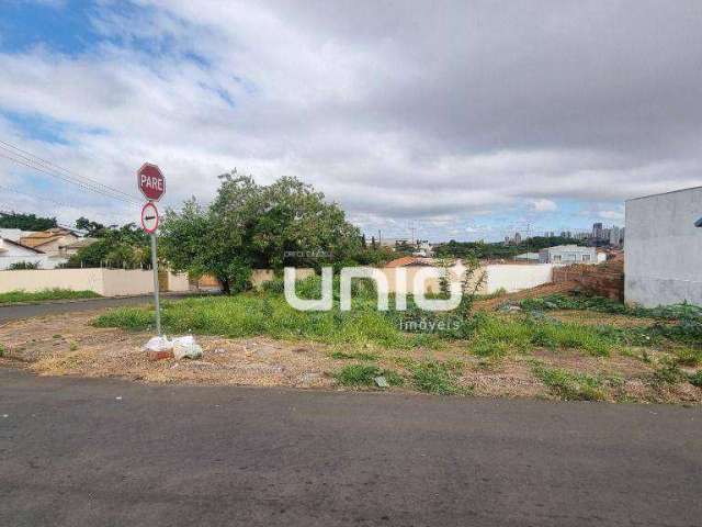 Terreno à venda no Bairro Jardim Brasília - Piracicaba/SP