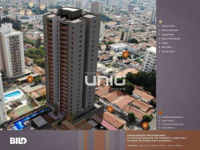 Apartamento com 3 dormitórios à venda, 116 m² por R$ 952.314,00 - Nova América - Piracicaba/SP