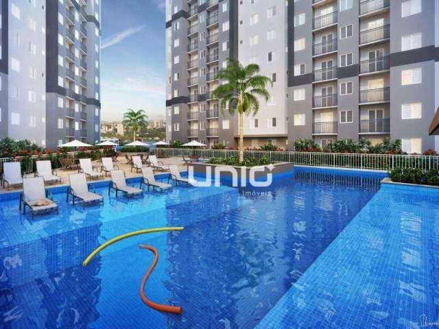 Apartamento com 2 dormitórios à venda, 49 m² por R$ 215.000,00 - Pompéia - Piracicaba/SP