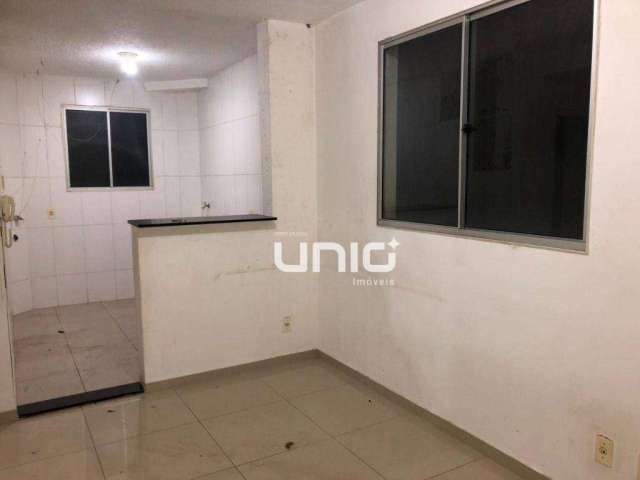 Apartamento com 2 dormitórios à venda, 46 m² por R$ 160.000,00 - Santa Terezinha - Piracicaba/SP