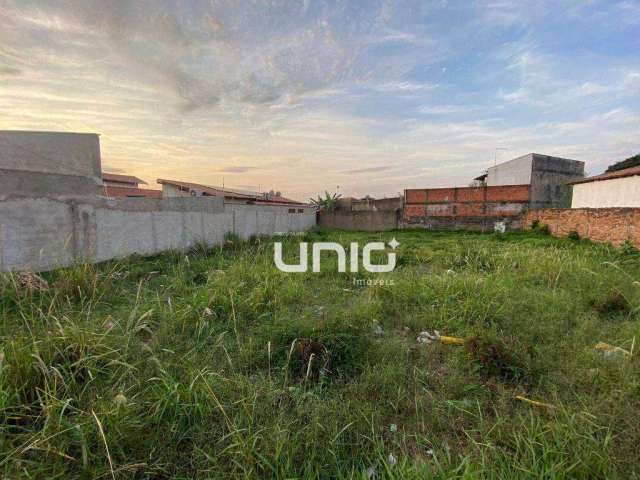 Terreno à venda, 587 m² por R$ 450.000,00 - Vila Industrial - Piracicaba/SP