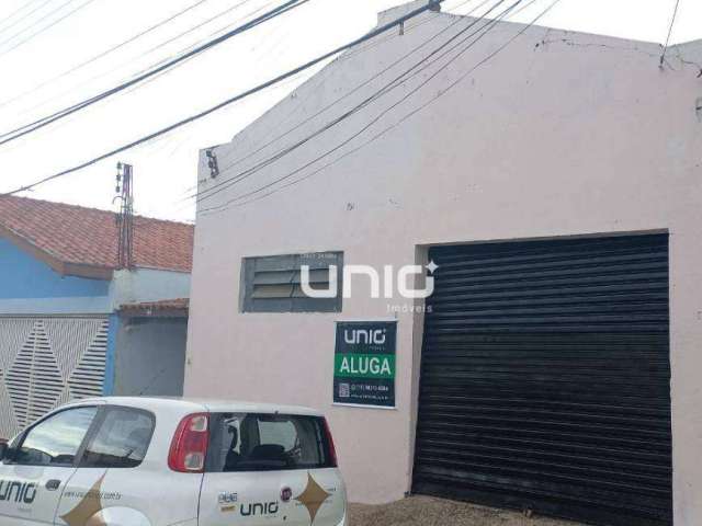 Barracão para alugar, 300 m² por R$ 3.150,00/mês - Piracicamirim - Piracicaba/SP