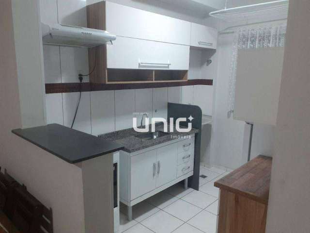 Apartamento com 2 dormitórios à venda, 47 m² por R$ 160.000 - Dois Córregos - Piracicaba/SP