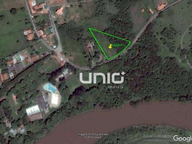 Área à venda, 5600 m² por R$ 500.000,00 - Itaperu - Piracicaba/SP