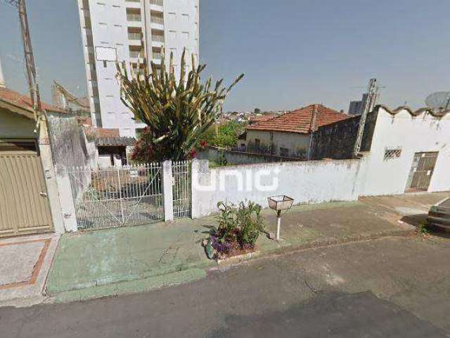 Terreno à venda, 432 m² por R$ 350.000,00 - Higienópolis - Piracicaba/SP