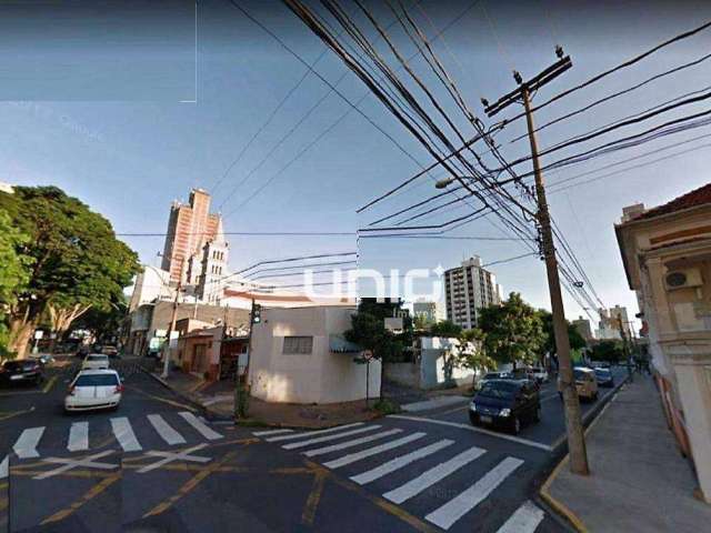 Terreno à venda, 832 m² por R$ 2.500.000,00 - Centro - Piracicaba/SP