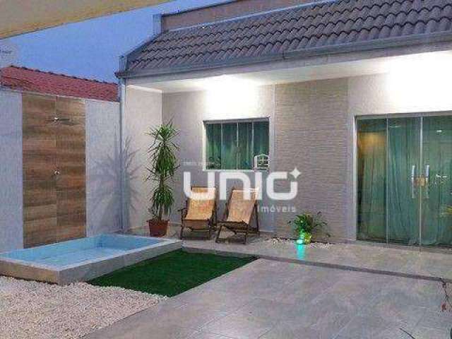 Casa com 2 dormitórios à venda, 136 m² por R$ 445.000,00 - Parque Residencial Piracicaba - Piracicaba/SP