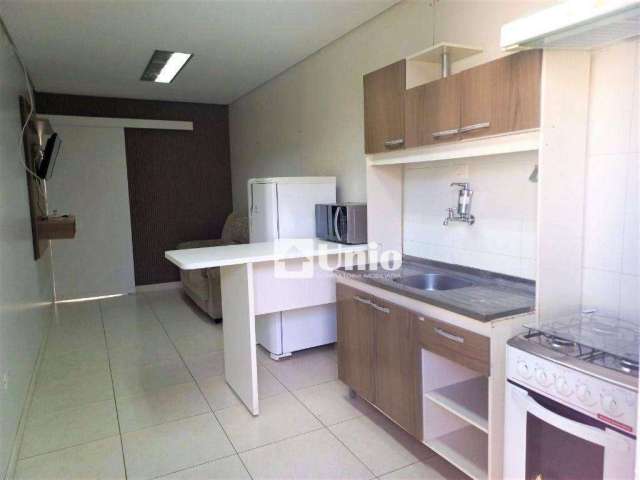 Kitnet com 1 dormitório para alugar, 29 m² por R$ 1.330,00/mês - Dois Córregos - Piracicaba/SP