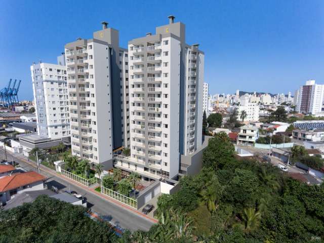 Garden club residence - apartamento 2 dormitórios em itajaí