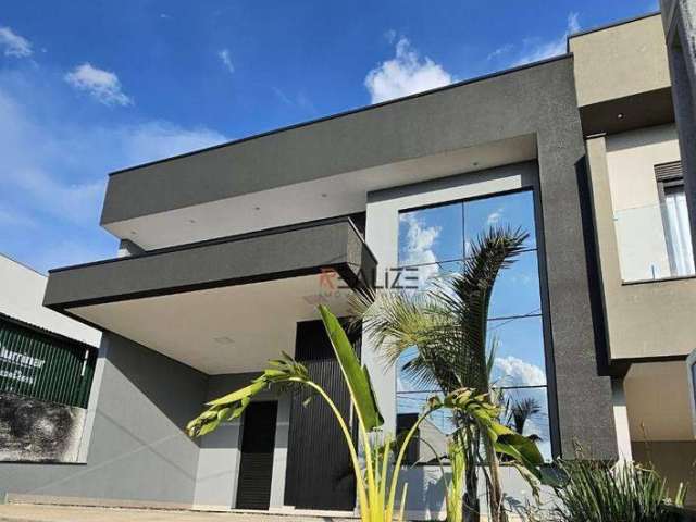 Casa Moderna com piscina e 3 suítes à venda, 140 m² por R$ 1.240.000 - Condomínio Jardim Brescia - Indaiatuba/SP