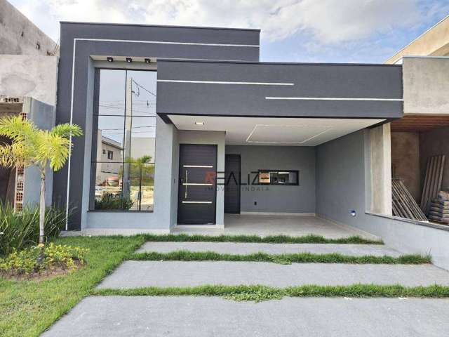 Casa com 3 suítes e SPA à venda, 135 m² por R$ 1.090.000 - Condomínio com Segurança 24h - Indaiatuba/SP