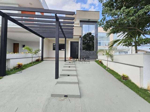 Casa moderna com piscina e 3 dormitórios à venda, 110 m² por R$ 935.000 - Condomínio Vista Verde - Indaiatuba/SP