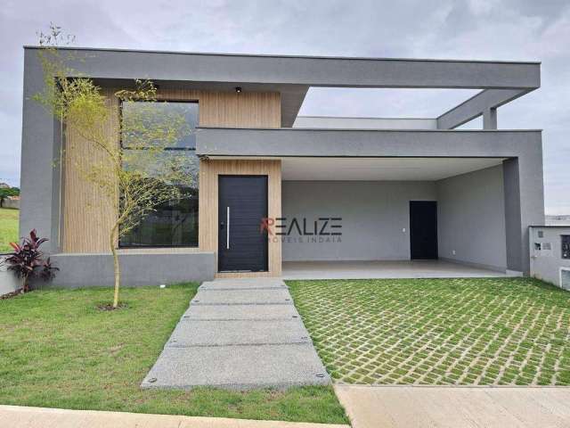 Casa alto padrão com 3 dormitórios escritório à venda, 225 m² por R$ 2.300.000 - Condomínio Villa Sapezal - Indaiatuba/SP