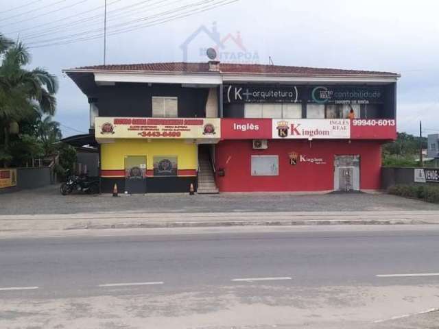 Prédio com. e residencial com 5 salas e 2 kitnets + casa fundos - av.celso ramos