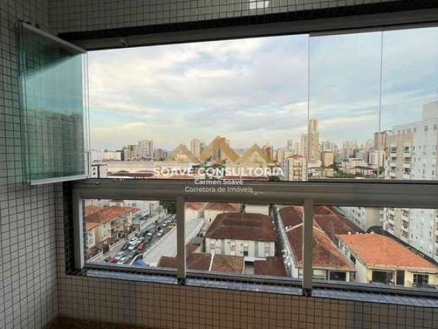 Apartamento com 3 dorms, Campo Grande, Santos - R$ 680 mil, Cod: AP0477