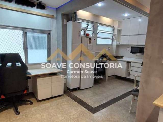 Apartamento com 1 dorm, Gonzaga, Santos - R$ 350 mil, Cod: AP0563