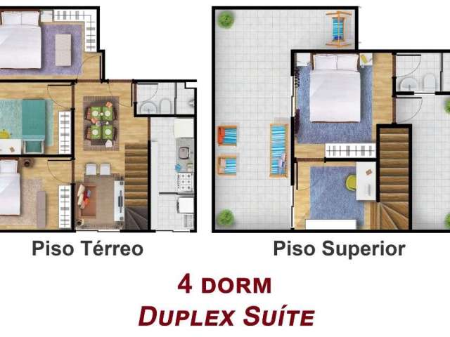 Apartamento Duplex com 3 dormitórios à venda, 82 m² por R$ 359.000,00 - São Miguel Paulista - São Paulo/SP