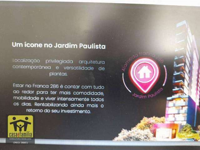 Lançamento de Studios com 1 dormitório   - Jardim Paulista - São Paulo/SP