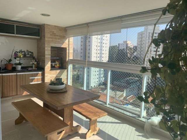 Apartamento com  varanda gourmet 3 dormitórios à venda, - Vila Gumercindo - São Paulo/SP