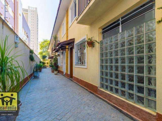 Sobrado  em condomínio fechado com 3 dormitórios à venda, 78 m² por R$ 720.000 - Saúde - São Paulo/SP