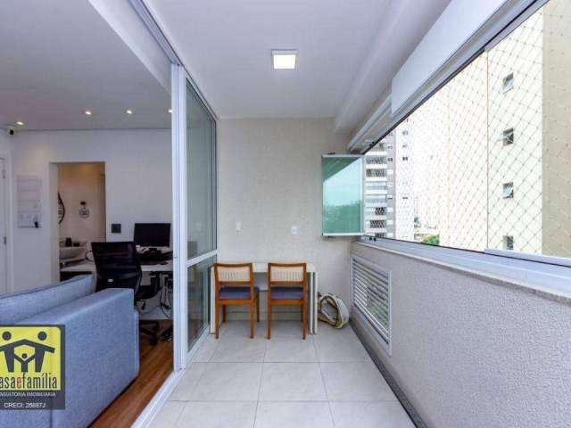 Apartamento com 1 dormitório à venda, 35 m² por R$ 430.000 - Saúde - São Paulo/SP