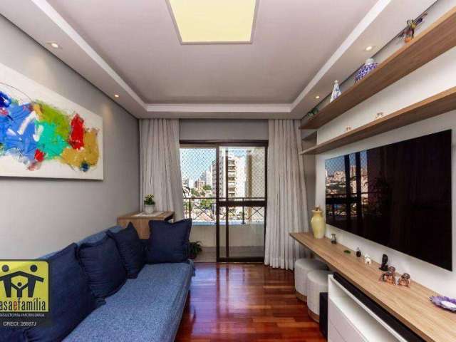 Apartamento com 3 dormitórios à venda, 81 m² por R$ 760.000,00 - Vila da Saúde - São Paulo/SP