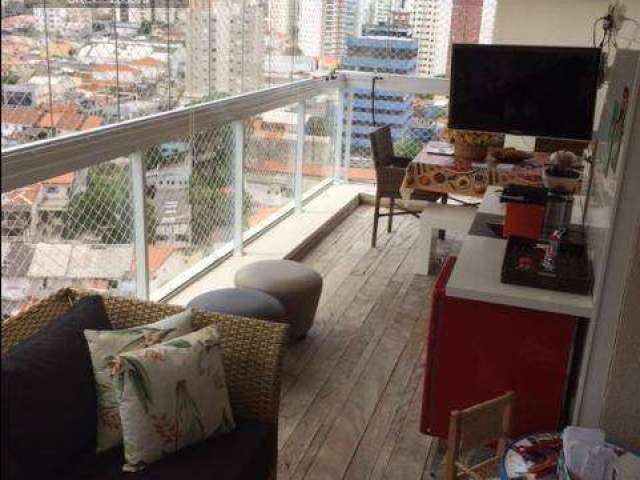 Apartamento com 4 sendo 1 suíte-varanda gourmet