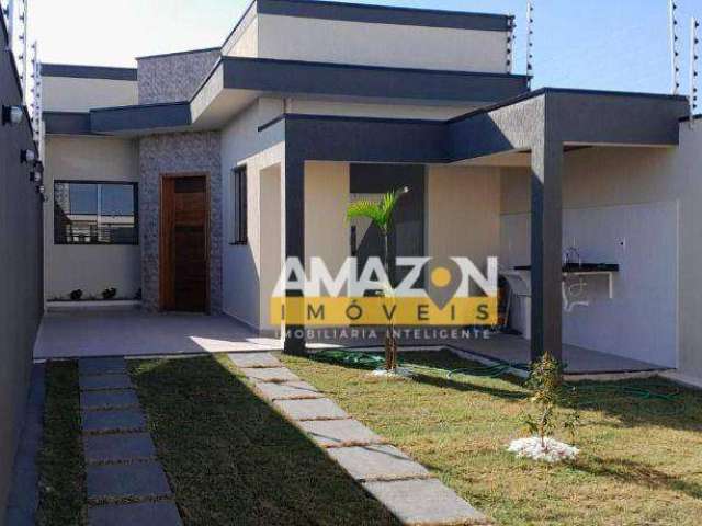 Casa com 2 dormitórios à venda, 74 m² por R$ 385.000,00 - Quintas de Santa Cruz - Taubaté/SP