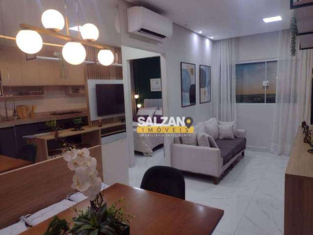 Apartamento com 2 dormitórios à venda, 45 m² por R$ 213.000,00 - Jardim Gurilândia - Taubaté/SP