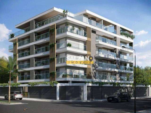 Apartamento com 3 dormitórios à venda, 86 m² por R$ 957.739 - Acarau - Ubatuba/SP