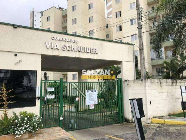 Apartamento com 2 dormitórios, 64 m² - venda por R$ 290.000,00 ou aluguel por R$ 1.816,00/mês - Condomínio Residencial Via Schneider - Taubaté/SP