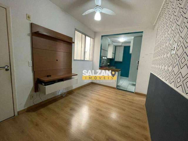 Apartamento com 2 dormitórios à venda, 47 m² por R$ 170.000 - Edifício São Matheus - Taubaté/SP