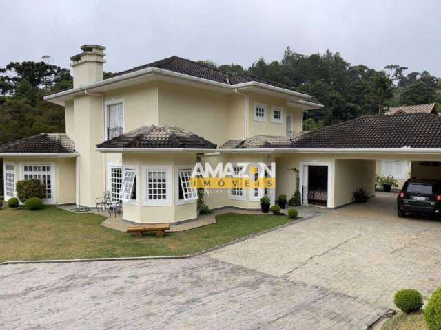 Casa com 5 dormitórios à venda, 750 m² por R$ 6.000.000,00 - Fonte Simão - Campos do Jordão/SP