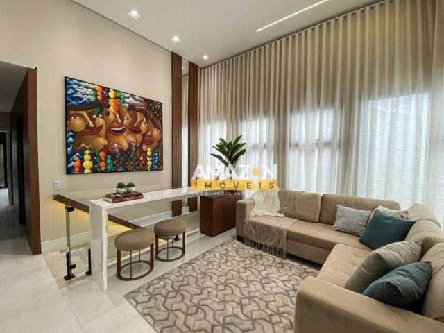 Casa com 3 dormitórios à venda, 203 m² por R$ 1.490.000,00 - Loteamento Residencial Colina do Belém - Taubaté/SP