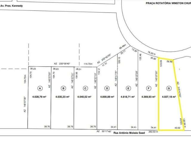 Terreno à venda no Parque Industrial Lagoinha, Ribeirão Preto  por R$ 4.832.000