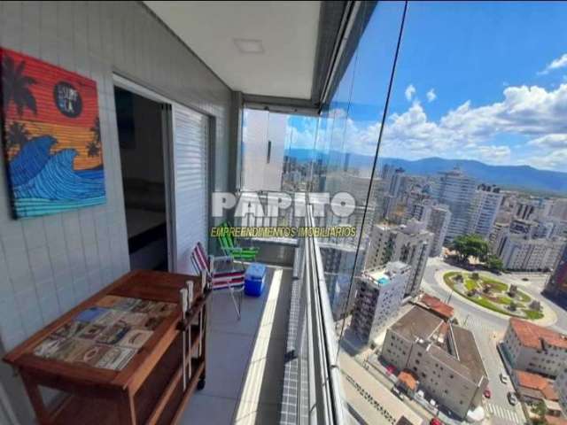 Flat com 1 dorm, Boqueirão, Praia Grande - R$ 350 mil, Cod: 60012165