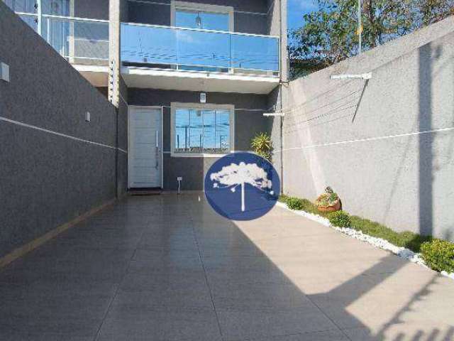 Sobrado com 2 dormitórios à venda, 77 m² por R$ 379.000,00 - Campo de Santana - Curitiba/PR