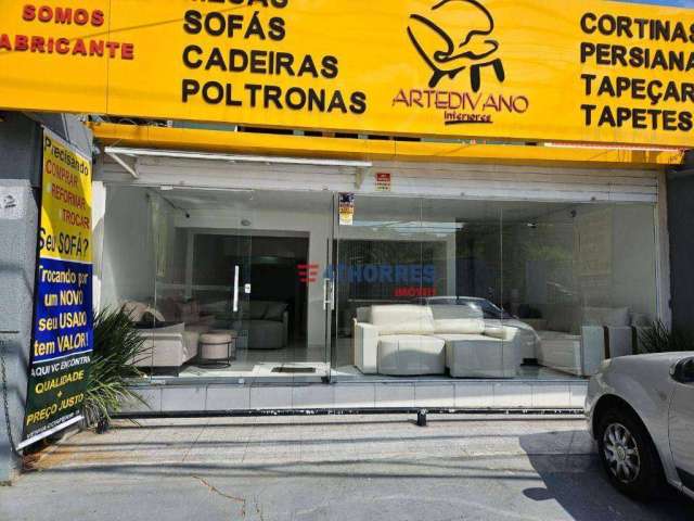 Salão comercial com 133 mts, em ótima localização