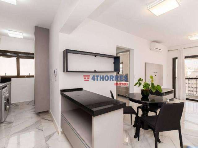 Apartamento com 1 dormitório para alugar, 42 m² por R$ 6.993,42/mês - Itaim Bibi - São Paulo/SP