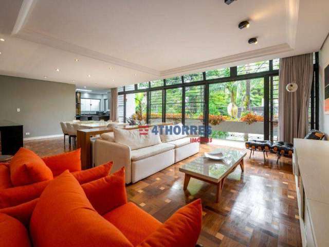 Casa com 5 dormitórios à venda, 340 m² por R$ 4.500.000 - Brooklin - São Paulo/SP