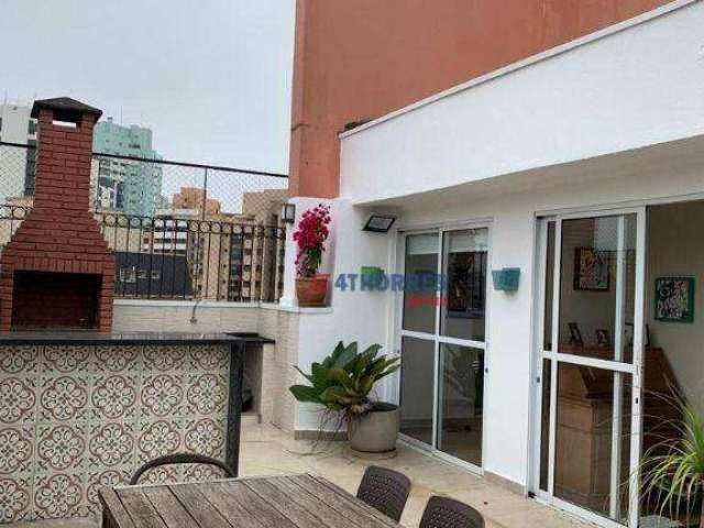 Cobertura com 3 dormitórios à venda, 139 m² por R$ 1.430.000,00 - Chácara Inglesa - São Paulo/SP