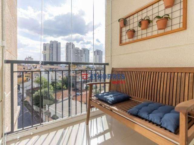 Apartamento com 2 dormitórios à venda, 54 m² por R$ 550.000 - Jardim Monte Kemel - São Paulo/SP