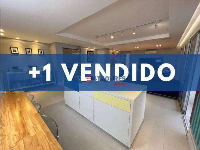 Apartamento com 3 dormitórios à venda, 184 m² por R$ 2.100.000,00 - Jardim das Vertentes - São Paulo/SP