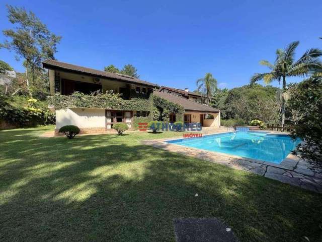 Casa com 5 dormitórios à venda, 981 m² por R$ 4.600.000,00 - Parque Silvino Pereira - Cotia/SP