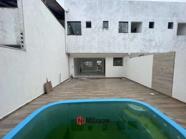 Sobrado novo 3 suítes piscina rio pequeno camboriú